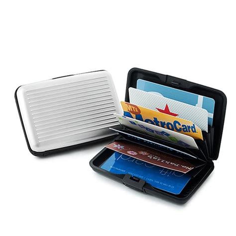 card guard aluminum rfid blocking credit card wallet case|Amazon.com: Rfid Blocking Card Holder.